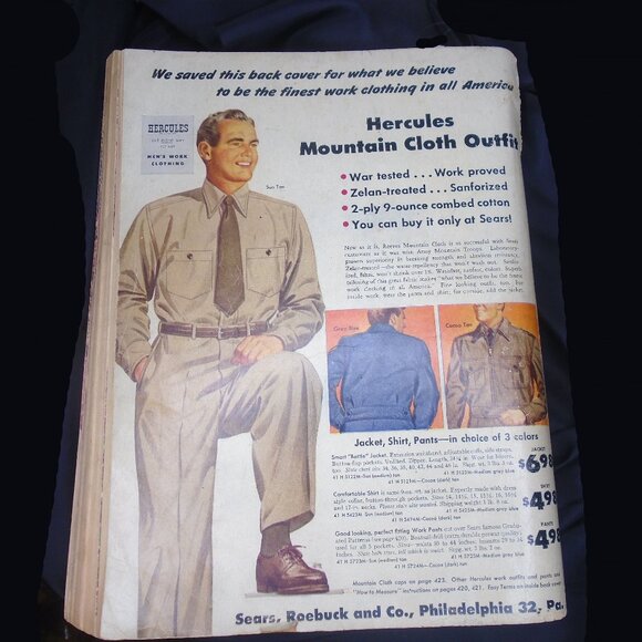 Vintage Sears Catalog 1947 - Picture 2 of 12